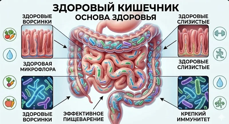 Здоровый кишечник